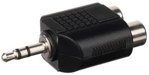 Soundking CC310 Переходник RCA х2 мама - Джек 3.5 стерео.