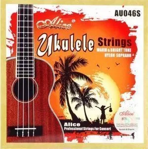 Alice AU046-S Комплект струн для укулеле сопрано.