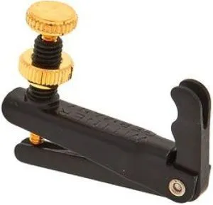 Wittner 902064 Машинка для скрипки 4/4 , 3/4, цвет черный с позолоченным винтом.