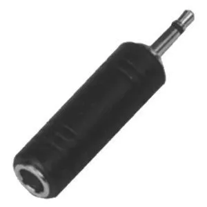 Soundking CC320 Переходник Jack 3,5 мм моно штекер - Jack 6,35 мм моно гнездо.