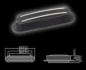 Belcat BHS-94Neck-BK Звукосниматель магнитный, сингл.