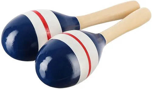 Fleet M8-2 Маракасы деревянные на ручке.