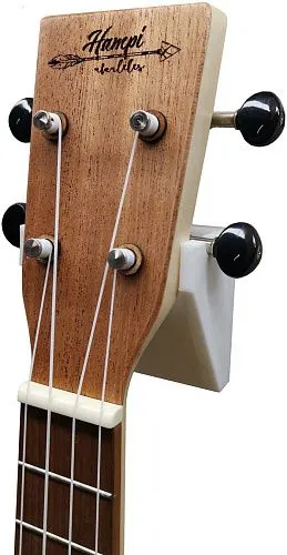 Hampi KU-1-WH Держатель настенный для укулеле, белый.