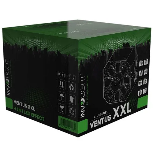 Involight Ventus XXL Световой cветодиодный эффект + лазерный эффект + стробоскоп + заливка (wash).