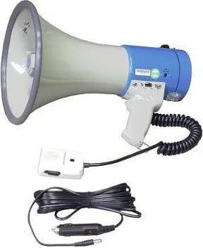 Show ER-66SD Рупорный ручной громкоговоритель (мегафон) с выносным микрофоном.