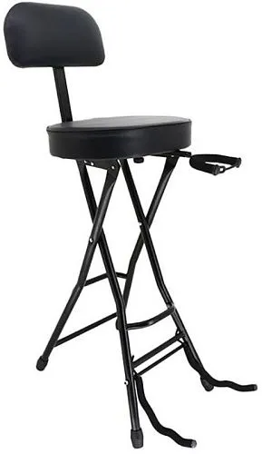 Foix MA82 Складной стул гитариста со встроенной гитарной стойкой.