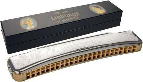Hohner Unsere Lieblinge 7332/48 C Губная гармошка.