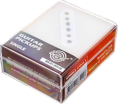 Belcat BS-01Middle-WH Звукосниматель магнитный, сингл, средний, белый.