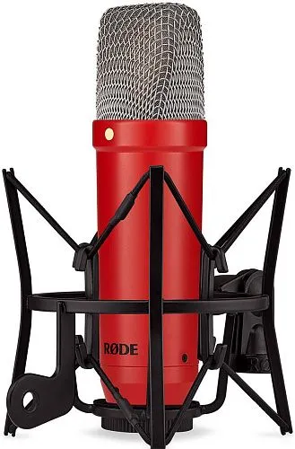 Rode NT1 Signature Red Студийный конденсаторный микрофон.