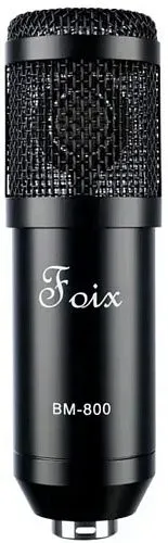 Foix BM800 Микрофон универсальный студийный кардиоидный конденсаторного типа.
