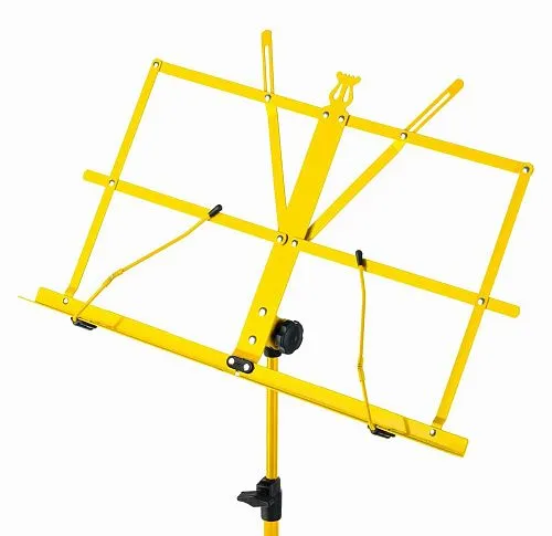 Fleet FLT-MS1y Пюпитр, желтый, складной, с чехлом.