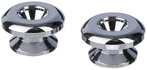 Paxphil HE014-CR Крепление ремня для гитары, хром, 2 шт.