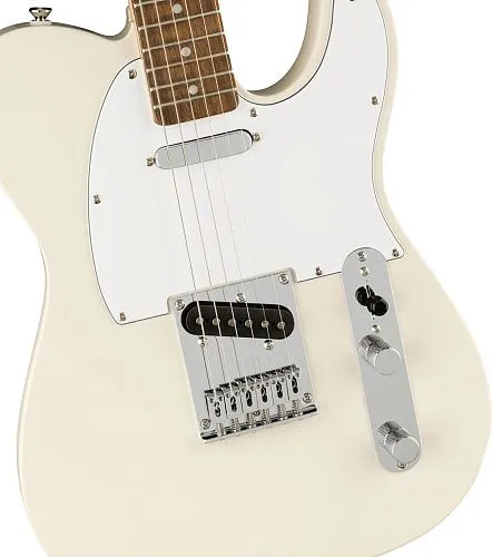 Fender Squier Affinity 2021 Telecaster LRL Olympic White Электрогитара.