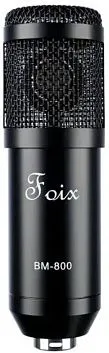 Foix BM800 Микрофон универсальный студийный кардиоидный конденсаторного типа.