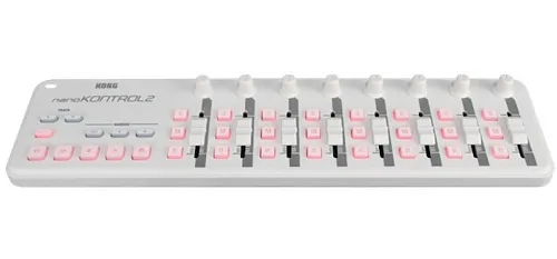Korg NanoKontrol2-WH Портативный USB-MIDI-контроллер.
