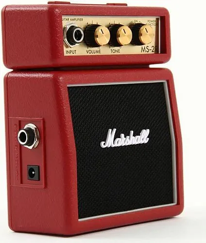 Marshall MS-2R Micro Amp (Red) Комбоусилитель для электрогитары.