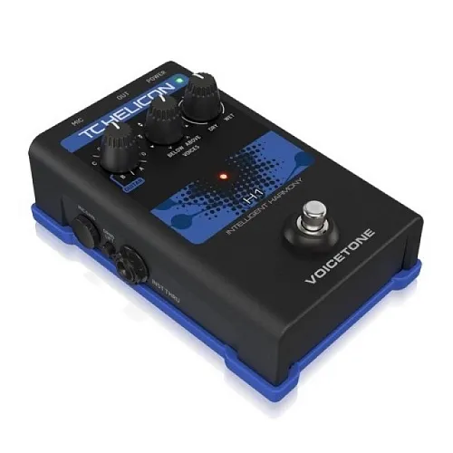 TC Helicon Voicetone H1 Вокальный гармонайзер в формате стомбокса.