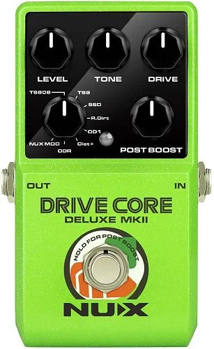 Nux NCO-2 Drive Core Deluxe MKII Педаль эффектов.