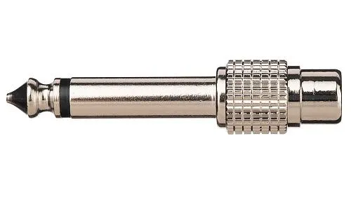 Soundking CC301 Переходник (разъем переходной) 1/4" (6,35мм), моно, штекер - RCA, гнездо.