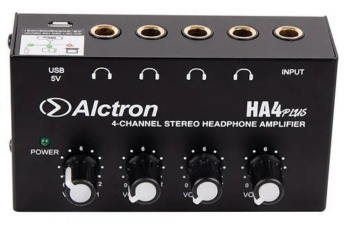 Alctron HA4Plus Усилитель для наушников, 4 канала.