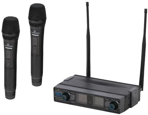 Soundsation WF-D290HH Беспроводная микрофонная система, 2 ручных передатчика.