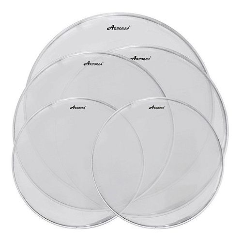 Arborea ARCLR-14 Пластик для малого и том барабана 14", прозрачный.