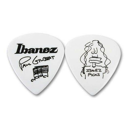 Ibanez 1000PGWH Paul Gilbert Pick Медиатор.