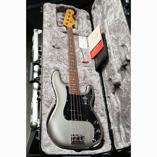 Fender American Professional II Precision Bass Mercury 2020 USA Бас-гитара.