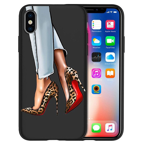 Чехол для смартфона  iPhone7/8. Высокие каблуки.