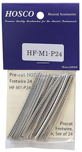 Hosco HF-M1-P24 Комплект ладов 24 шт по 7 см, нейзильбер, средние.