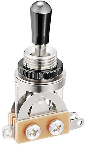 Hosco H-YM-T20B Переключатель 3-х позиционный, черная ручка.