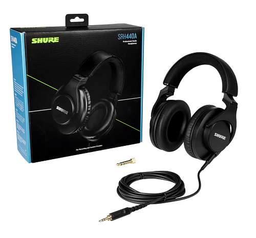 Shure SRH440 Наушники профессиональные закрытого типа.