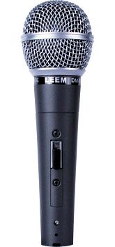 Leem DM-302 Вокальный динамический микрофон проводной.