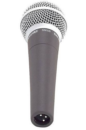 Shure SM58-LCE Вокальный динамический микрофон.