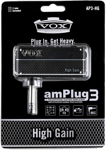 Vox AP3-HG Amplug 3 High Gain Усилитель моделирующий для наушников. 