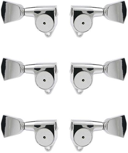 Gotoh SG301-HAPM-04-C-L3+R3 Комплект колков для гитары 3+3, локовые, хром.