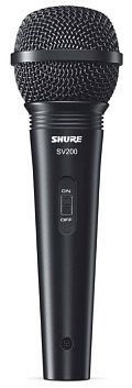 Shure SV200-A Вокальный динамический микрофон.