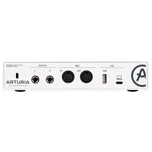 Arturia MiniFuse 2 White USB аудио интерфейс.