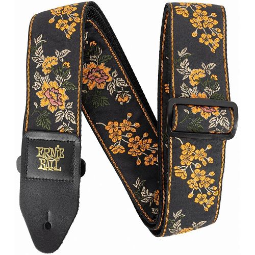 Ernie Ball 5363 Jacquard Tangerine Blossom Гитарный ремень.