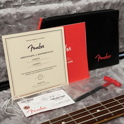 Fender American Professional II Precision Bass Mercury 2020 USA Бас-гитара.