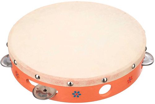 Fleet TH9-6B Тамбурин с кожей.