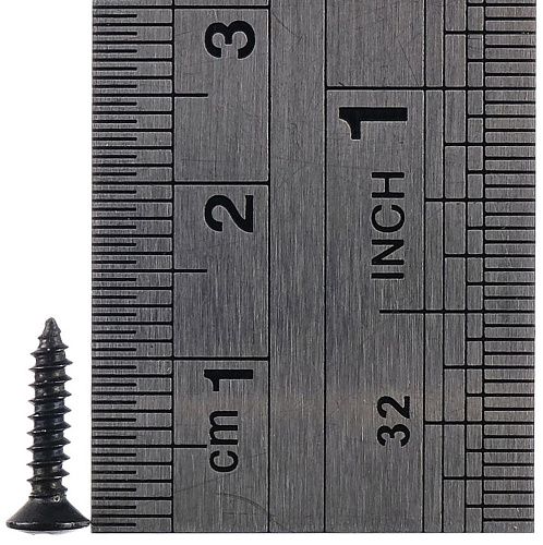 Paxphil WO2512-BK Саморез 2,5х12 мм, черный.