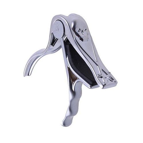 Alice A007H/PC Каподастр для акустической гитары, череп.