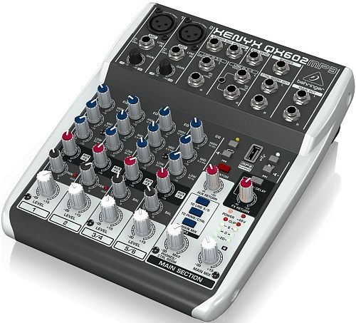 Behringer QX602MP3 Микшерный пульт.
