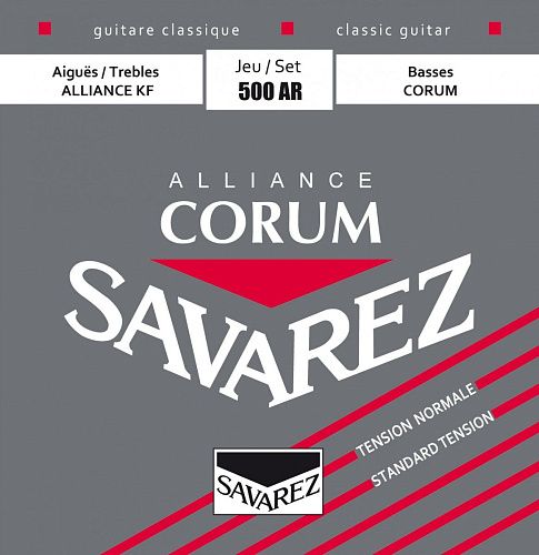 Savarez 500AR Alliance Corum Rouge Комплект струн для классической гитары.