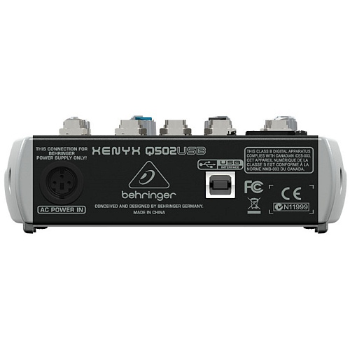 Behringer Q502USB Микшерный пульт.