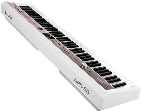 Nux NPK-20-WH Цифровое пианино, белое, без стойки.