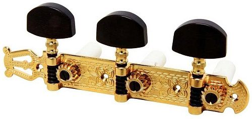 Schaller 10340551 (553-1) LGO 1-1 Комплект колковой механики для классической гитары Лира.