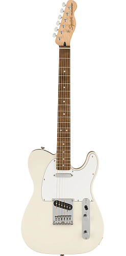 Fender Squier Affinity 2021 Telecaster LRL Olympic White Электрогитара.