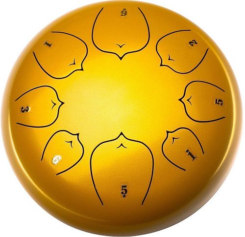 Foix FTD-128C-GD Глюкофон, 30 см, До мажор, золото.
